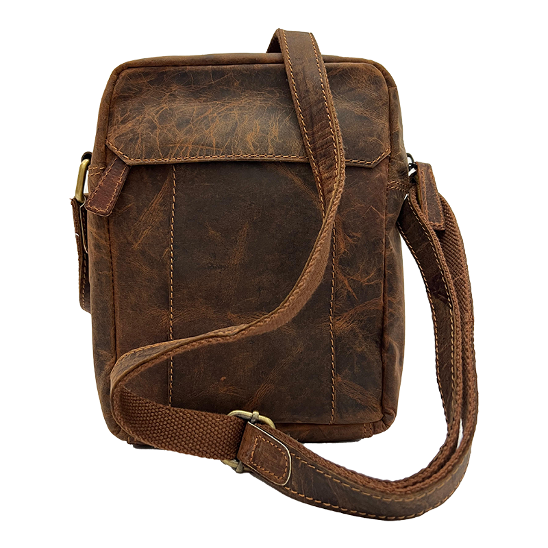 Vintage Leder Umhängetasche – Stilvoll, Langlebig & Praktisch