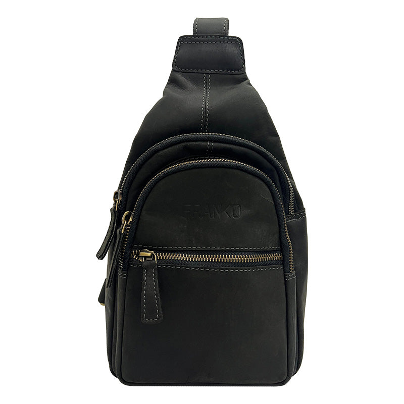 Vintage-Leder-Sling-Bag – Stilvoll, Praktisch & Langlebig