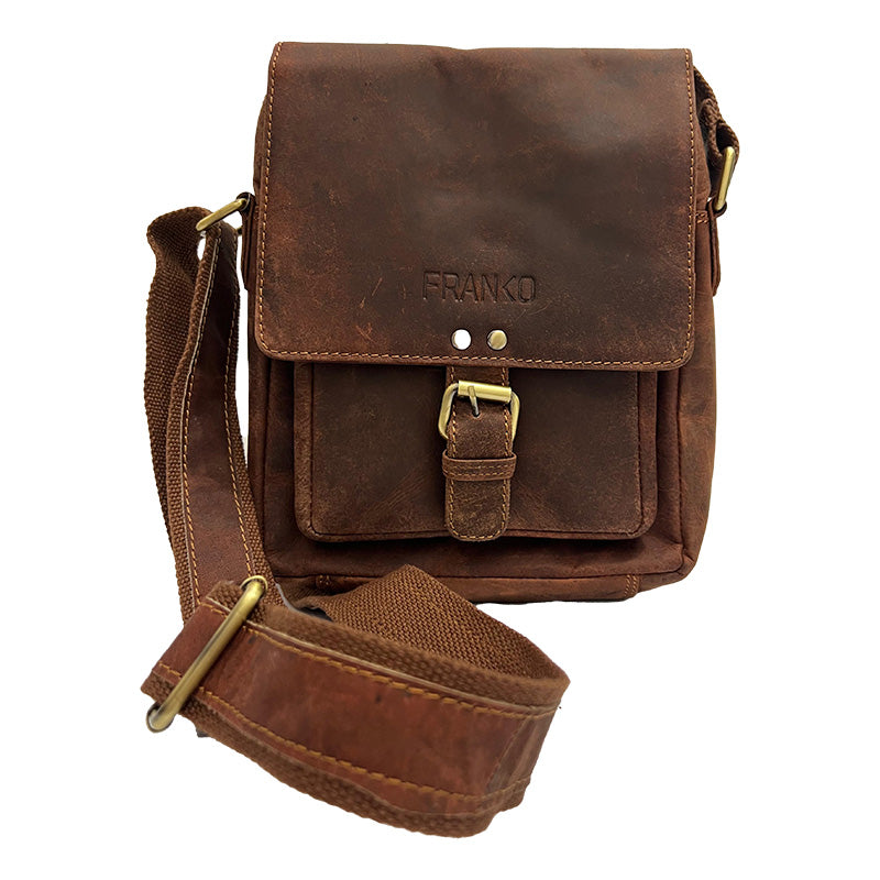 Vintage Leather Messenger Bag – Timeless Elegance & Functionality