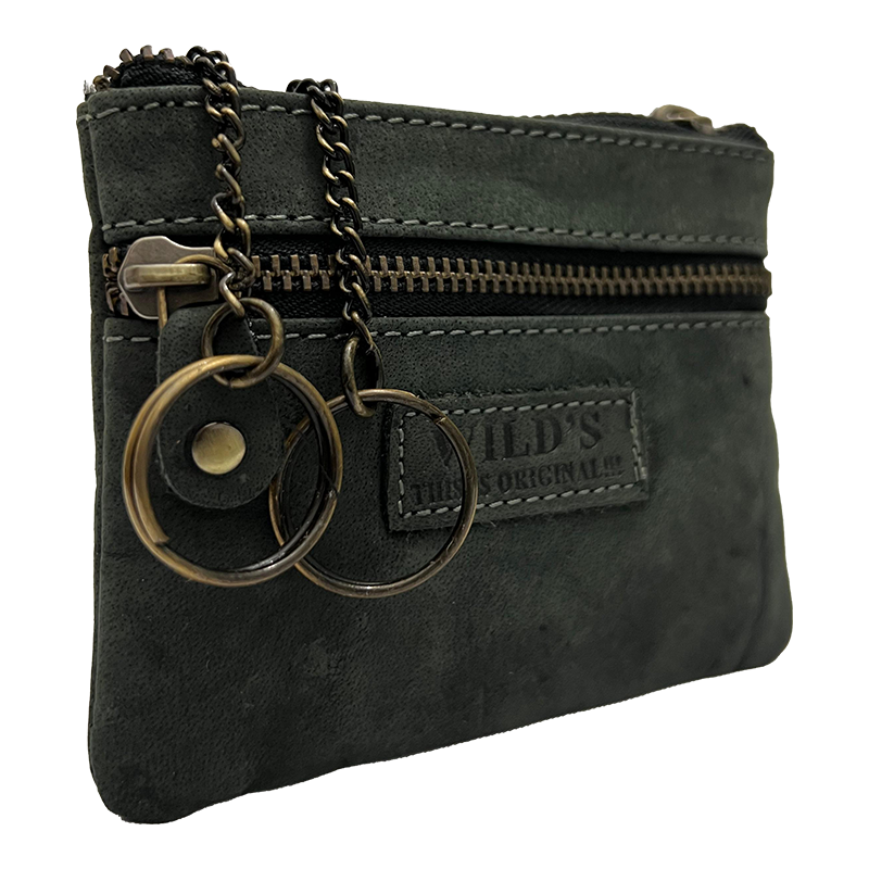Wild’s Genuine Leather Wallet with Chain