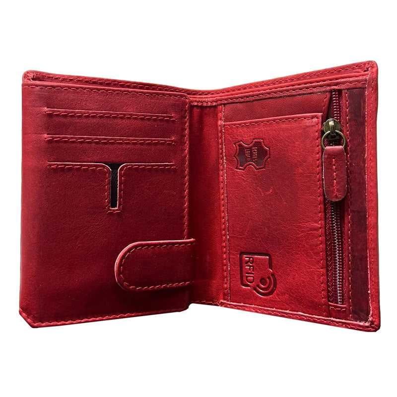 BlueBurry Premium-Leder-Geldbörse – Eleganz und Funktionalität vereint
