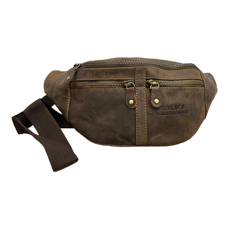 Wild’s Premium Leder Gürteltasche – Robuster Stil, Ultimative Praktikabilität