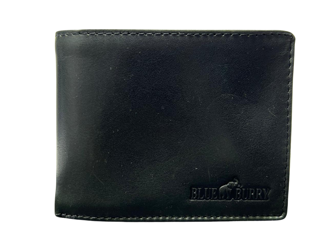 BlueBurry Premium-Leder-Geldbörse – Perfekte Kombination aus Eleganz und Funktionalität