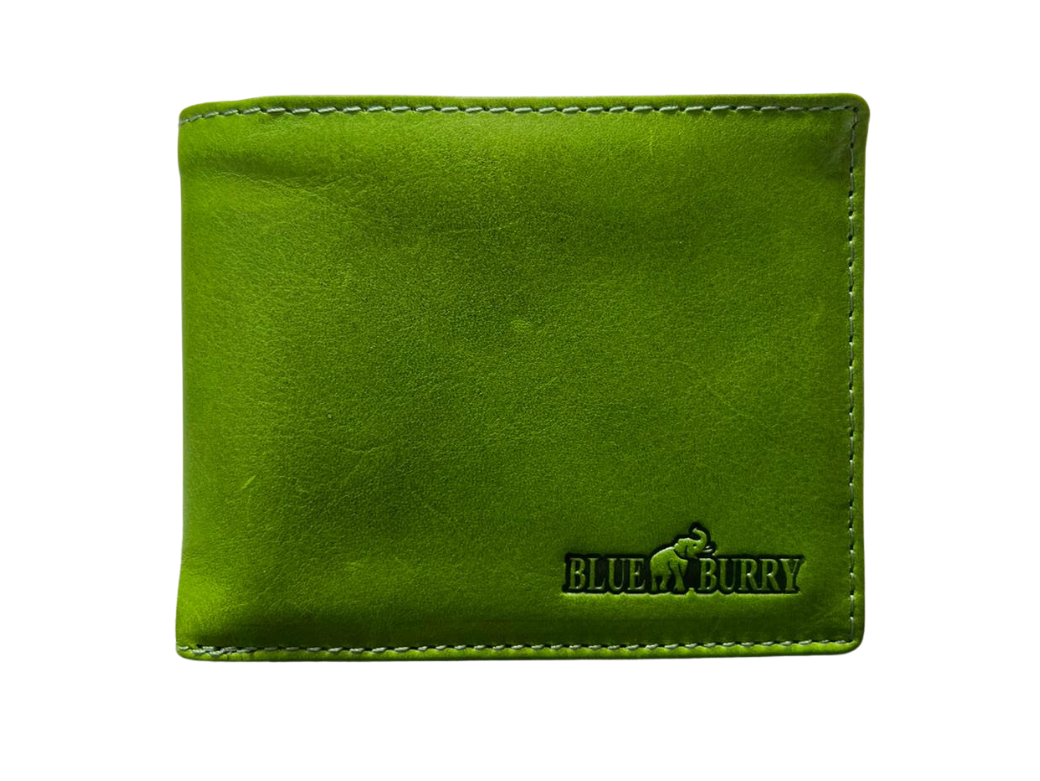 BlueBurry Premium-Leder-Geldbörse – Perfekte Kombination aus Eleganz und Funktionalität