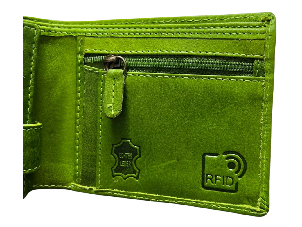 BlueBurry Premium-Leder-Geldbörse – Perfekte Kombination aus Eleganz und Funktionalität