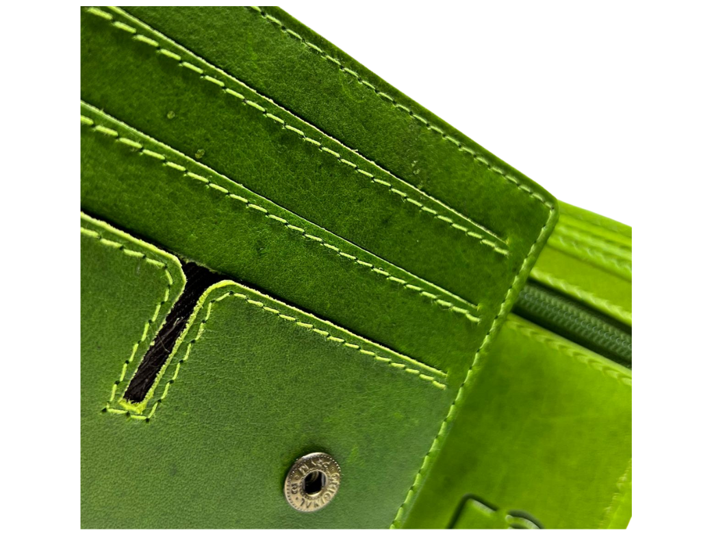 BlueBurry Premium-Leder-Geldbörse – Perfekte Kombination aus Eleganz und Funktionalität