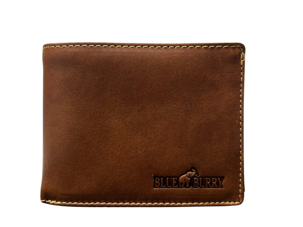 BlueBurry Premium-Leder-Geldbörse – Perfekte Kombination aus Eleganz und Funktionalität