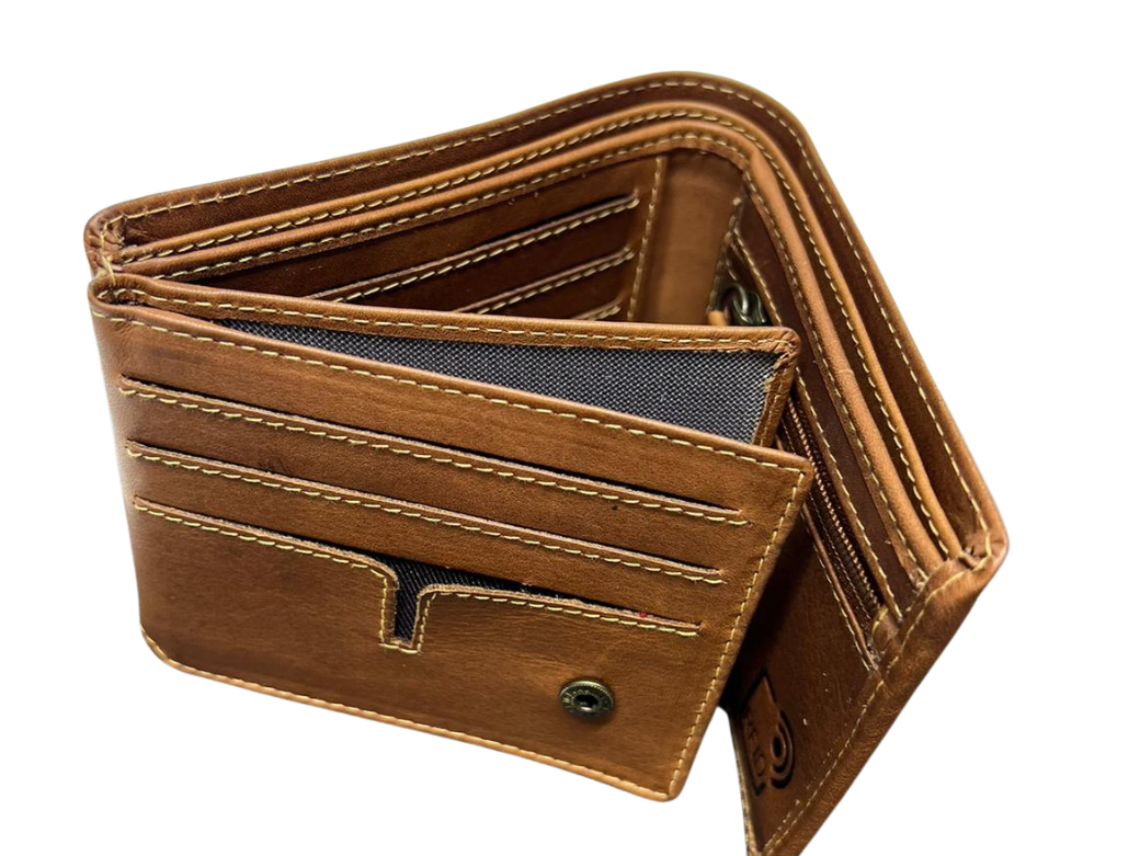 BlueBurry Premium-Leder-Geldbörse – Perfekte Kombination aus Eleganz und Funktionalität