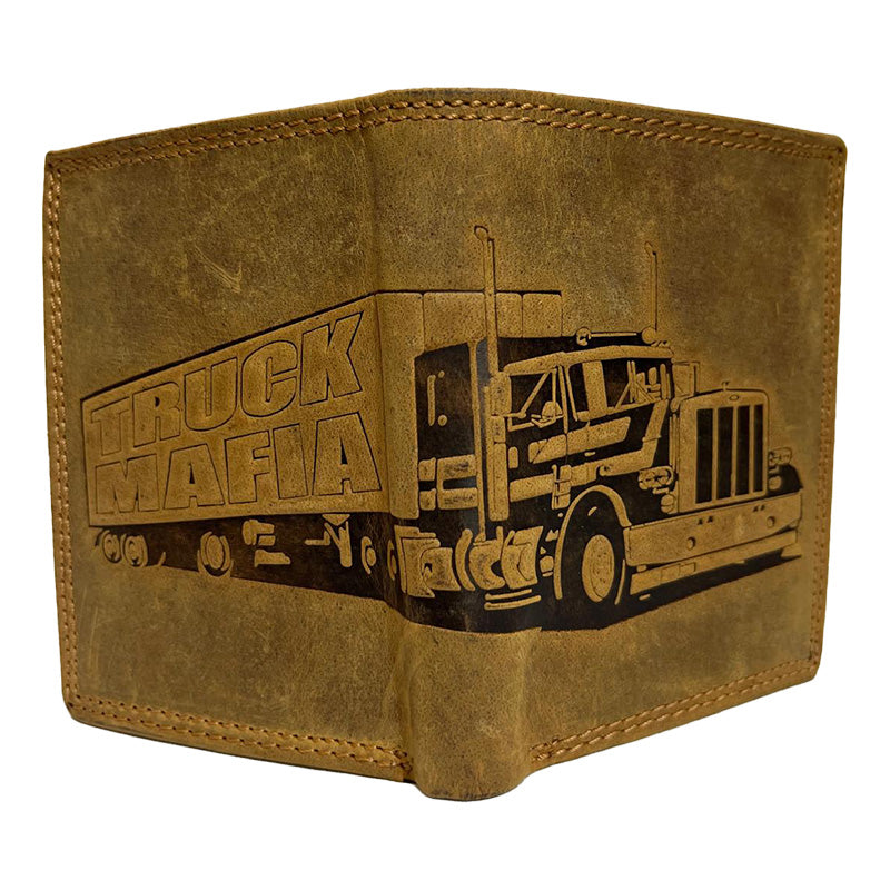 Truck Mafia Leder-Geldbörse – Robustes Design für LKW-Enthusiasten