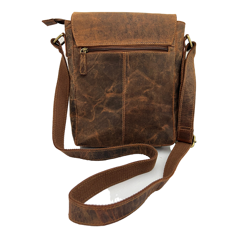 Vintage Leder Messenger Bag – Klassischer Stil & Funktionalität