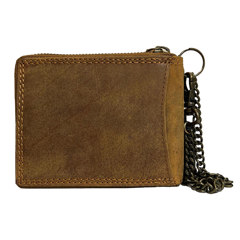 Wild’s Original Leder-Geldbörse mit Kette – Stil trifft Sicherheit