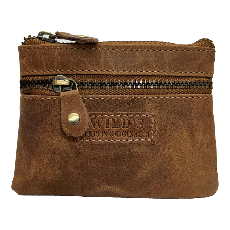 Wild’s Genuine Leather Wallet with Chain