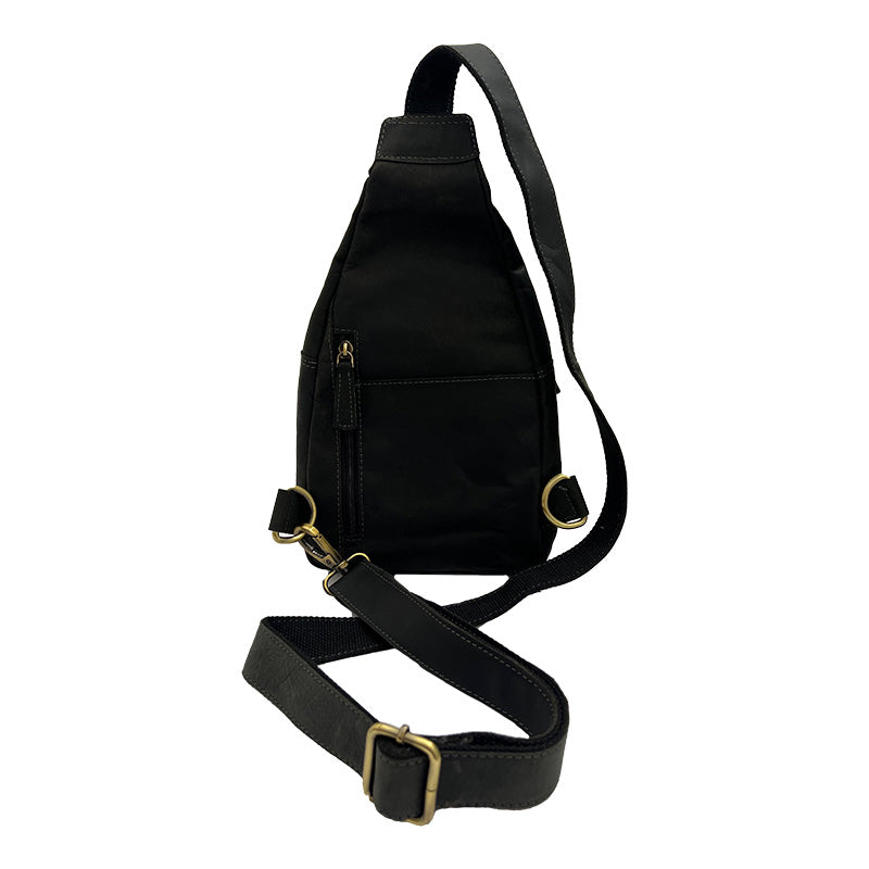 Vintage-Leder-Sling-Bag – Stilvoll, Praktisch & Langlebig