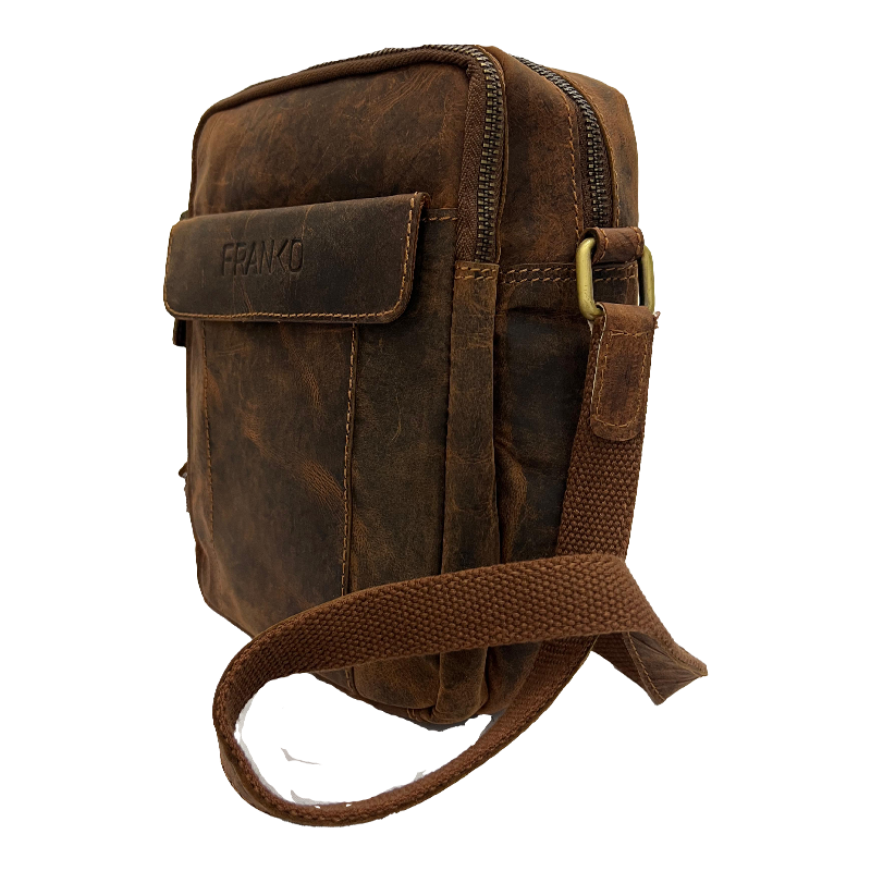 Vintage Leder Umhängetasche – Stilvoll, Langlebig & Praktisch