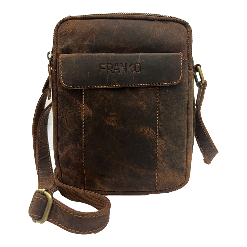 Vintage Leder Umhängetasche – Stilvoll, Langlebig & Praktisch