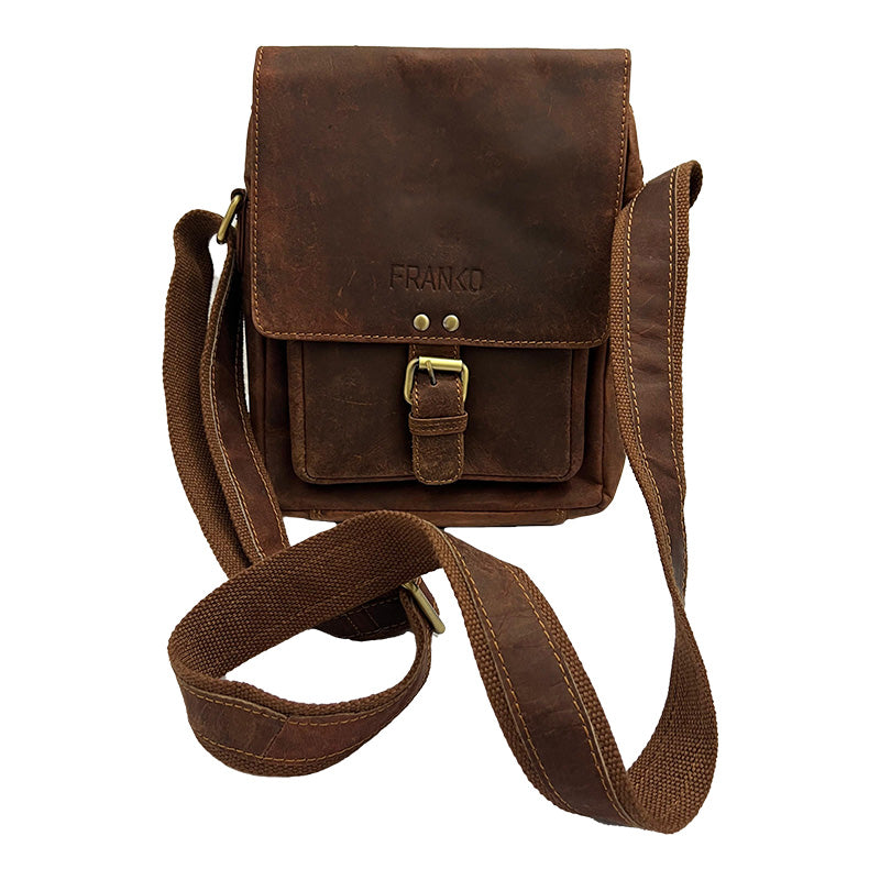 Vintage Leather Messenger Bag – Timeless Elegance & Functionality
