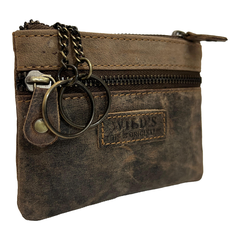 Wild’s Genuine Leather Wallet with Chain