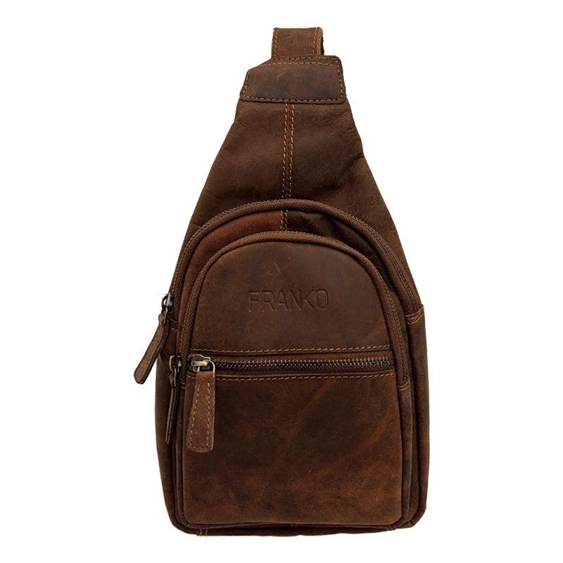 Vintage-Leder-Sling-Bag – Stilvoll, Praktisch & Langlebig