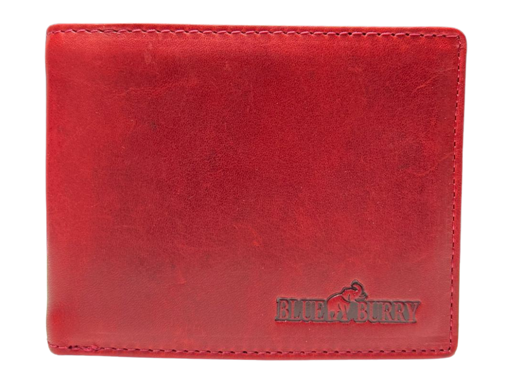 BlueBurry Premium-Leder-Geldbörse – Perfekte Kombination aus Eleganz und Funktionalität