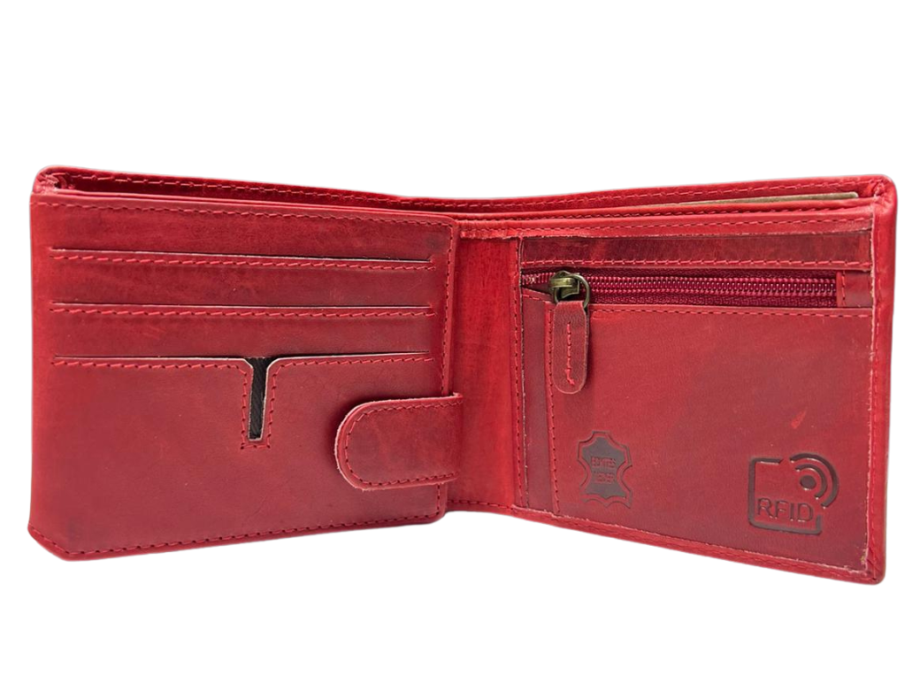 BlueBurry Premium-Leder-Geldbörse – Perfekte Kombination aus Eleganz und Funktionalität